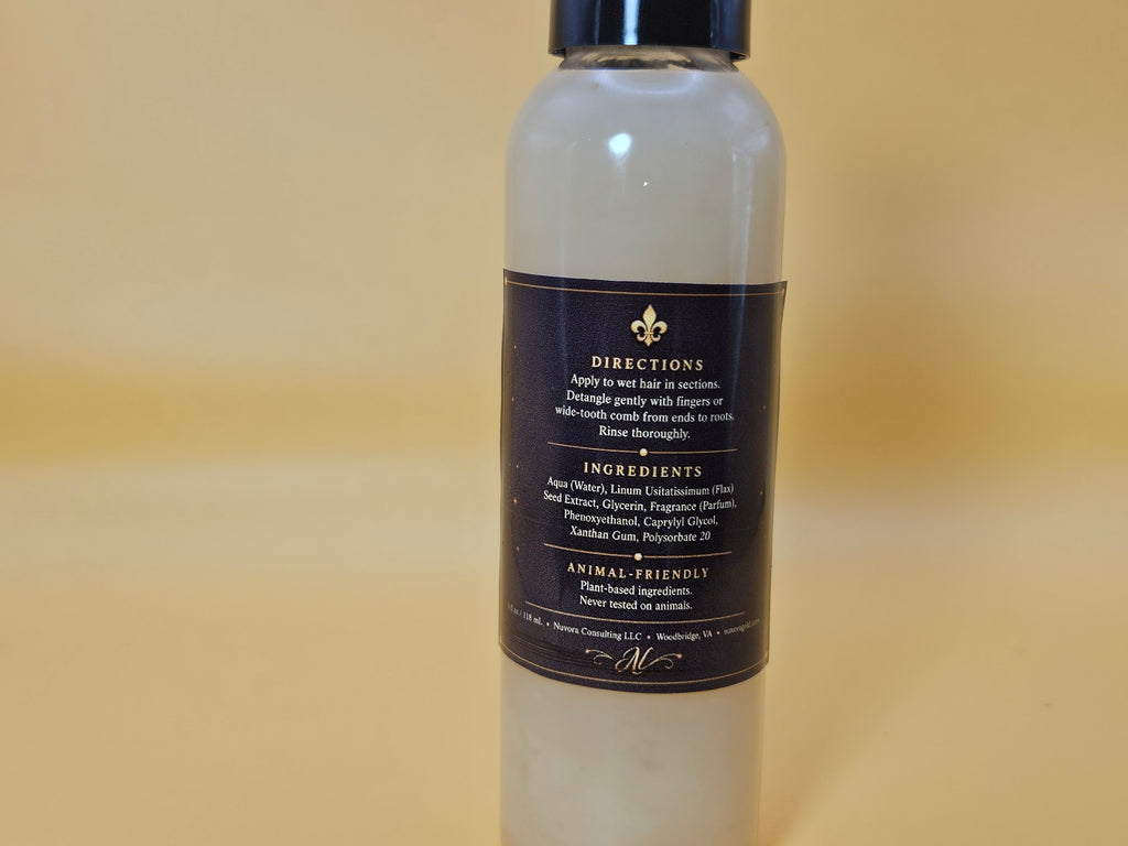 Nuvora Gold Crown Flaxseed Gel Detangler
