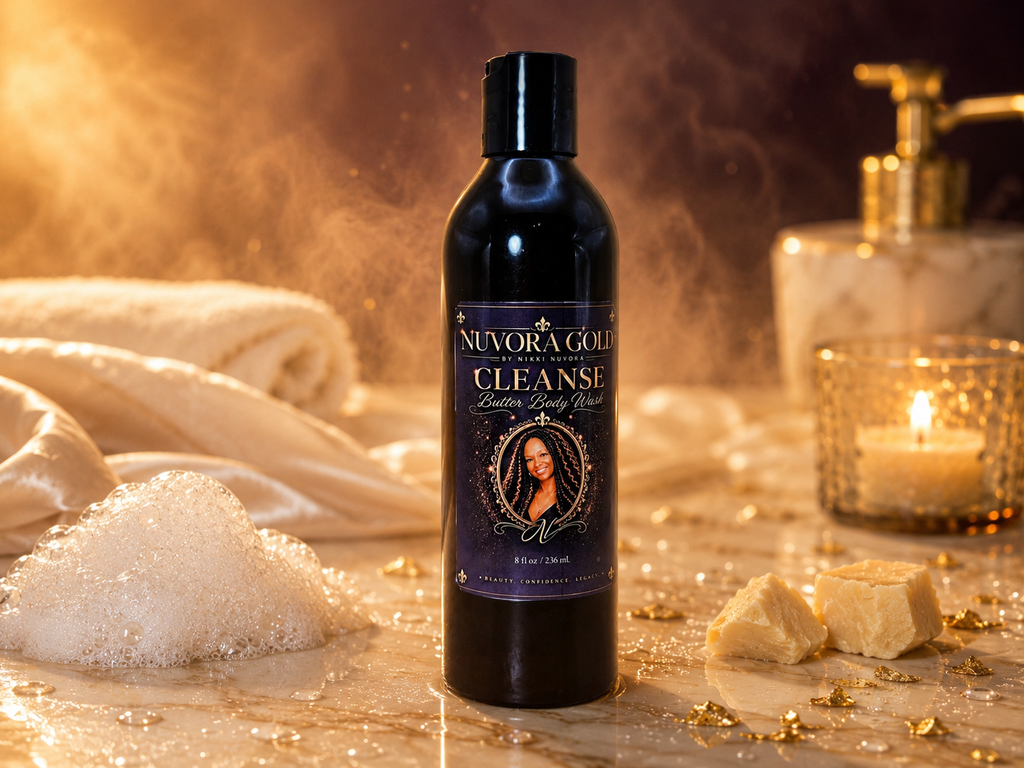 Butter Body Wash — Nuvora Gold Cleanse | Plant-Based, Sulfate-Free