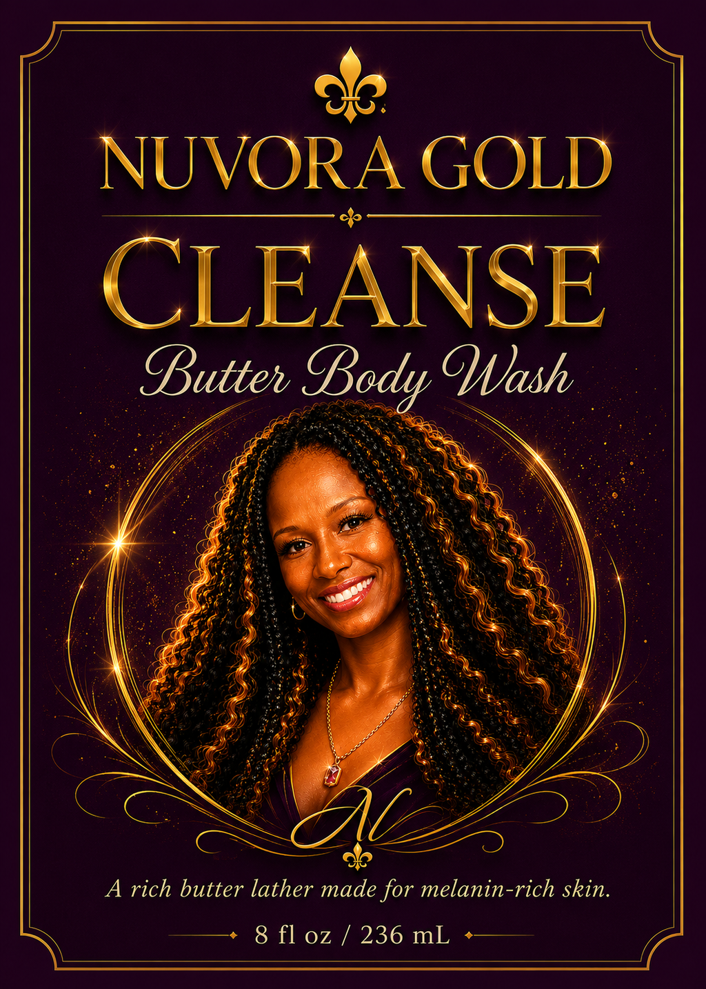 Butter Body Wash — Nuvora Gold Cleanse | Plant-Based, Sulfate-Free