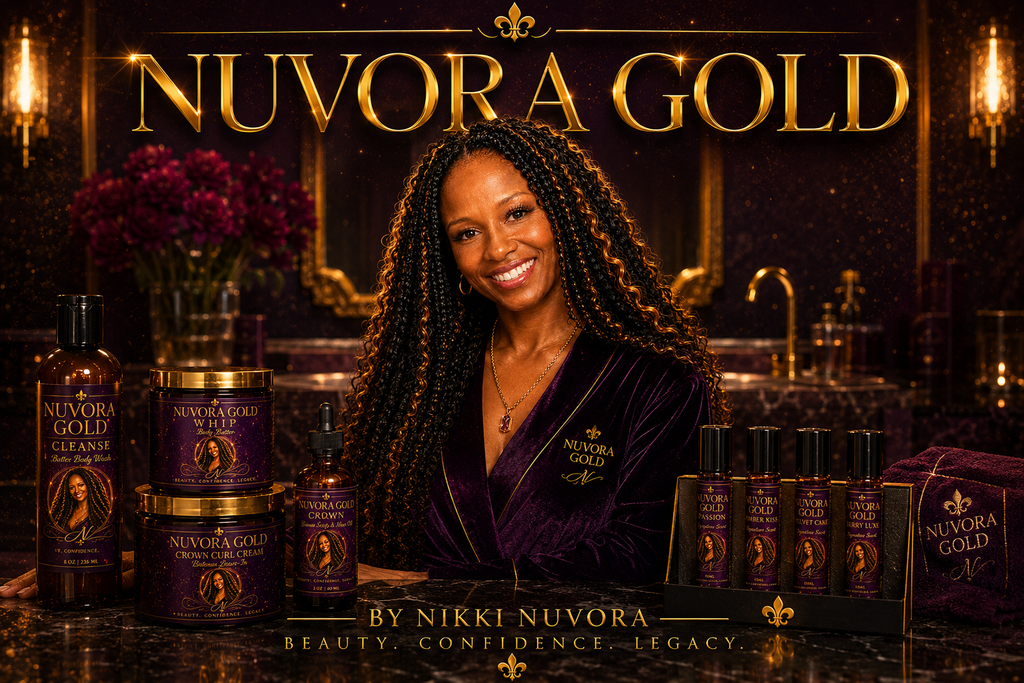 The Full Nuvora Gold Experience — Complete Luxury Self-Care Ritual Set